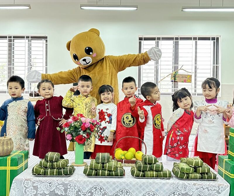 TRƯỜNG MẦM NON CỔ LOA DIỆN MẠO MỚI, CHÀO NĂM MỚI!!!